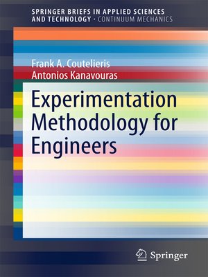 cover image of Experimentation Methodology for Engineers